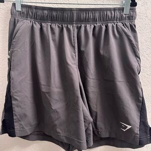 Gymshark Charcoal Athletic Shorts
